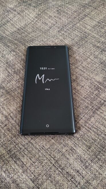 телефон нот 6: Samsung Galaxy Note 9, Б/у, 128 ГБ, цвет - Черный, 2 SIM