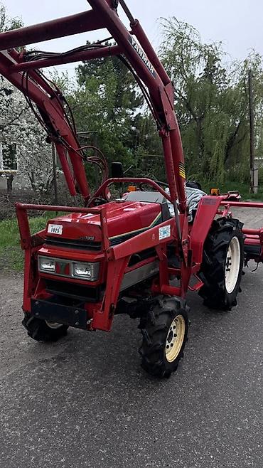 Мини-тракторы YANMAR: Янмар 26 ат куч. Фреза Соко Ковша Мини-трактор Yanmar с передним — 1