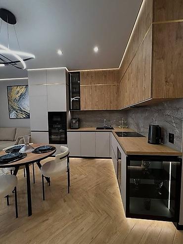 Кухонные гарнитуры: Кухонный гарнитур, Новый, цвет - Зеленый, ДСП, Бесплатная доставка, Платная доставка — 12