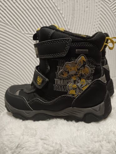 Čizme: Dečje zimske čizme Transformers (Bumblebee motiv) - Boja: crna sa — 6