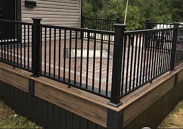 Готовые перила: Готовые перила, Материал: Кованное железо, Для балкона, Новый — 9