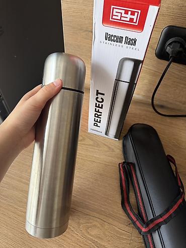 Термопосуда: Термос SYH Vacuum Flask PERFECT, 1000 мл - Материал: нержавеющая — 1