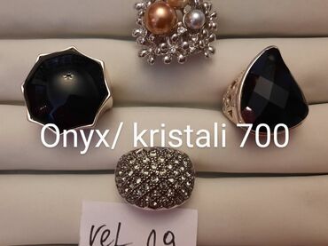 Prstenje: Ženski prsten, Swarovski, Materijal: Hirurški čelik — 4