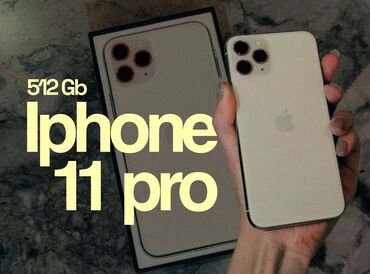 iphone 11 pro satışı: IPhone 11 Pro, 512 GB, Ağ, Sənədlərlə