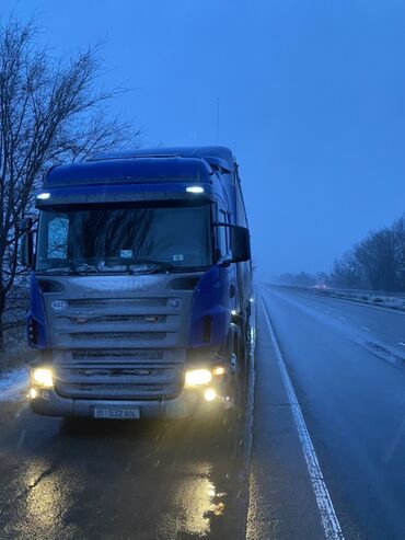 Тягачи: Тягач, Scania, Тентованный — 7