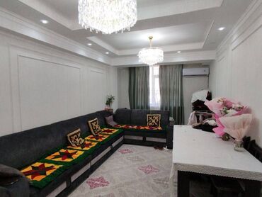 2х комнатные квартиры в джалал абаде: 2 комнаты, 65 м², Элитка, 12 этаж, Евроремонт