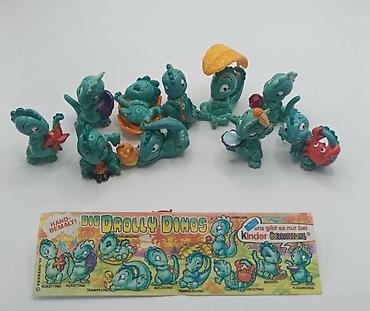 dino: Kinder Surprise “Drolly Dinos” komplekti + orijinal vərəq Orijinal — 1