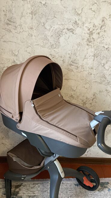 коляска stokke xplory цена: Коляска, цвет - Коричневый, Б/у