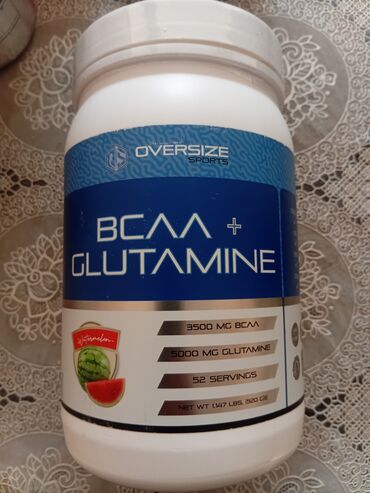 idman qidalar: BCAA+Glutamine. 520 gram. 52 porsiya. Qarpız aromalı. Yenidir. Son