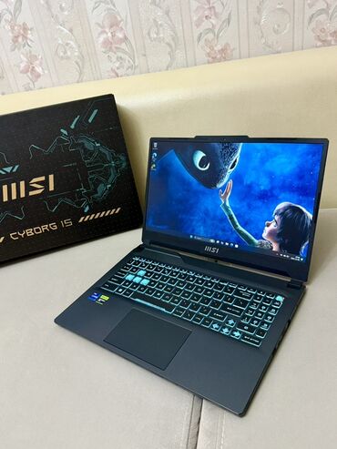 MSI: Təzə kimi vəzziyətdə. Cızıqsız Təmiz noutbuk. Çox az işlənib — 2