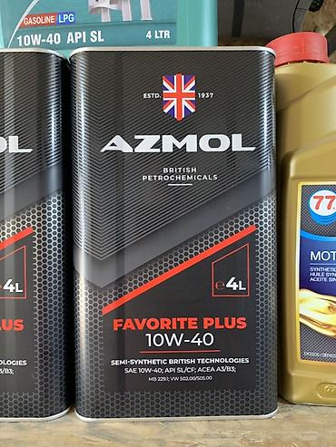 AZMOL Favorite Plus 10W-40 — моторное масло полусинтетическое at lalafo.kg AZMOL Favorite Plus 10W-40 — моторное масло полусинтетическое