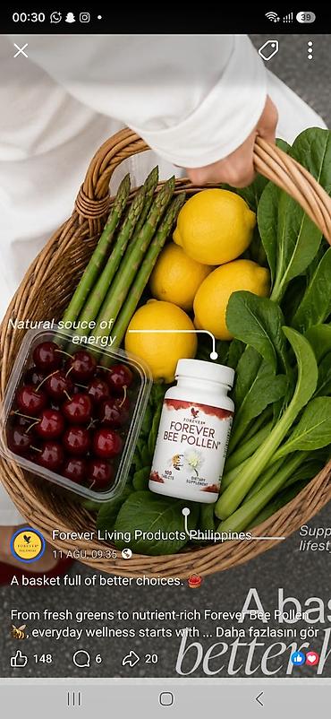 kokelden vitaminler: Forever qida əlavələri – arı məhsulları və mineralların gücü bir arada — 6