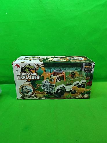 Игрушки: Грузовик динозавры игрушка музыкальная🚛 Комплектация товара — 9