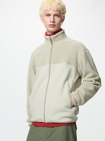 Мужская одежда: Мужская толстовка, L, Uniqlo, Новый, цвет - Бежевый, Платная доставка, Самовывоз — 2