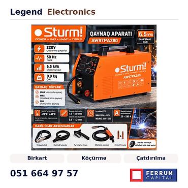 argon svarka ish: Elan başlığı: Qaynaq aparatı Sturm AW97PA280 yarımavtomatik metal/qövs — 1