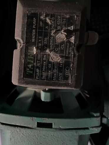 48: Самовсасывающий поверхностный насос TAIHU PUMP JET 100 Технические — 2