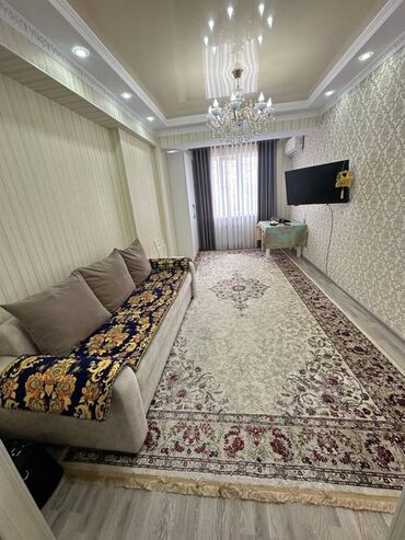 арча белик квартира: 1 комната, 43 м², Элитка, 10 этаж, Евроремонт