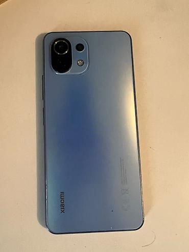 Мобильные телефоны и аксессуары: Xiaomi, Mi 11 Lite, Б/у, 128 ГБ, цвет - Голубой, 2 SIM — 2