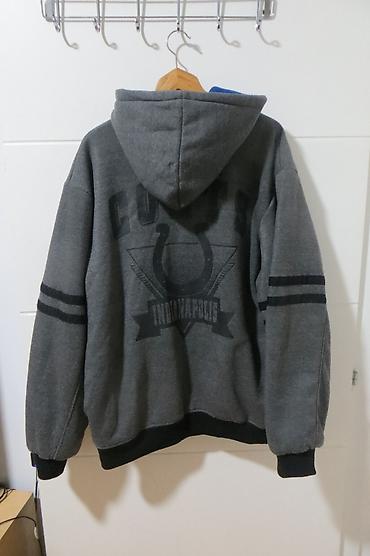 Duksevi: Dvoslojna/reverzibilna hoodie jakna Indianapolis Colts - Zvanična NFL — 4