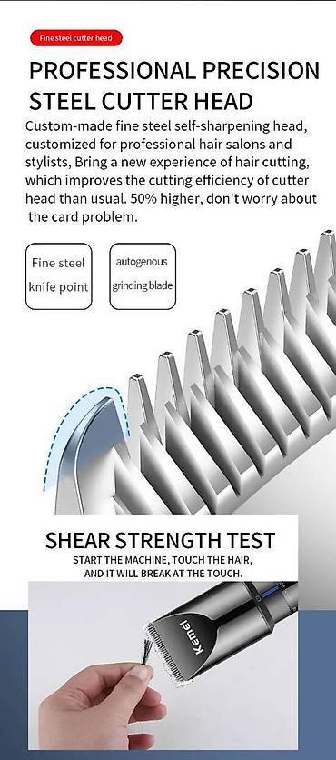 Trimmerlər və saç qırxan maşınlar: Saç qırxan maşın, Kemei, Yeni, Pulsuz çatdırılma, Ödənişli çatdırılma, Rayonlara çatdırılma — 7