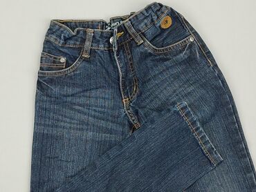 jeansy dzwony sinsay: Spodnie jeansowe, Pepperts!, 7 lat, 122, stan - Dobry