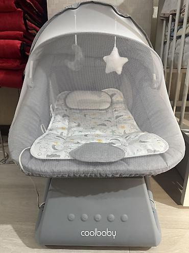 Детский шезлонг Coolbaby.В хорошем качестве,удобный и мягкий,есть
