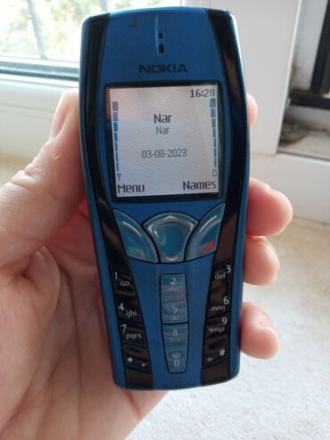 сотовый телефон fly ezzy 3: Nokia 7650, цвет - Синий, Кнопочный
