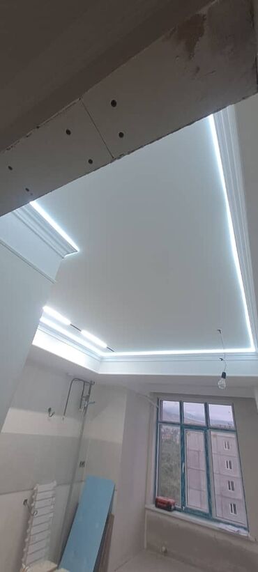 Натяжной потолок: Натяжной потолок Глянцевое, Матовое, 3D потолки Гарантия, Бесплатная консультация, Бесплатный замер — 3