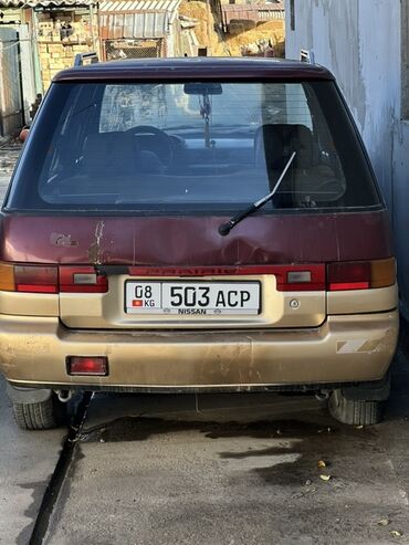 шины r14c: Nissan Prairie: 1992 г., 1.8 л, Механика, Бензин, Вэн/Минивэн