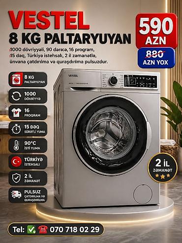 Digər aksesuarlar: Paltaryuyan təzə Anbardan satiş.Qimətlər aşagida qeyd olunub.Ünvana — 4