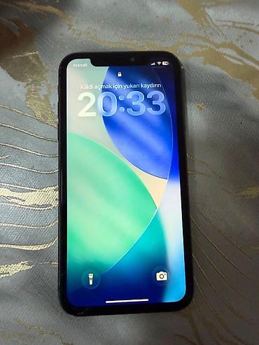 ipad apple: IPhone 11, 64 GB, Qara, Zəmanət, Simsiz şarj, Face ID — 1