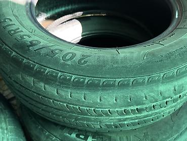 aeolus e70: Шины 205 / 65 / R 15, Лето, Б/у, Комплект, Легковые, Hankook — 1
