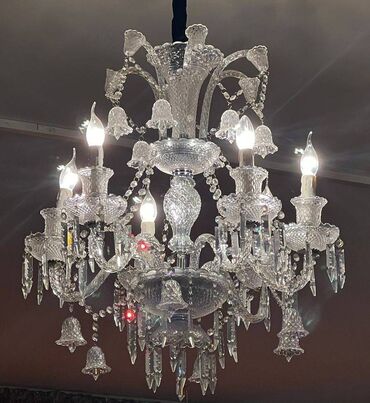 декор для комнаты: Люстра Baccarat с кристаллами К9, высотой 80 см, диаметром 60 см
