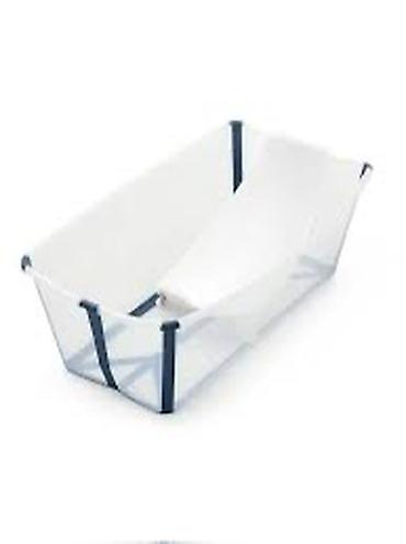 poezd: Детская ванночка с горкой Stokke Компактная, удобно брать в поездки — 2