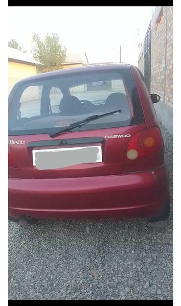 сут машине: Daewoo Matiz: 2007 г., 0.8 л, Механика, Бензин