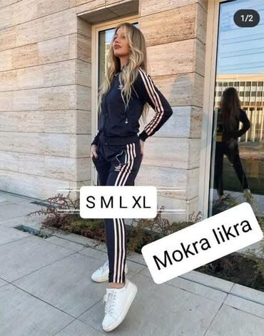 nike komplet trenerke zenske: Adidas, bоја - Crna