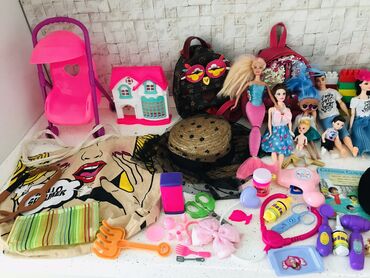 oyuncaglar v Azərbaycan | UŞAQLAR ÜÇÜN DIGƏR MALLAR: Oyuncaglar hamısı bırge 20 azn ıcınde usag ucun çanta açki pinkden