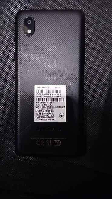 Samsung Galaxy A01 Core, 16 GB, rəng - Qara, Sensor, İki sim kartlı
