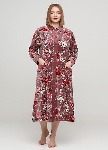 Домашние костюмы: Женские халаты Велюровые халат Тёплые халаты Модные халаты Одежда — 16