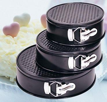 posipač za šećer u prahu: KALUPI ZA TORTE I KOLAČE - OKRUGLE TEPSIJE | Kalupi za torte — 1