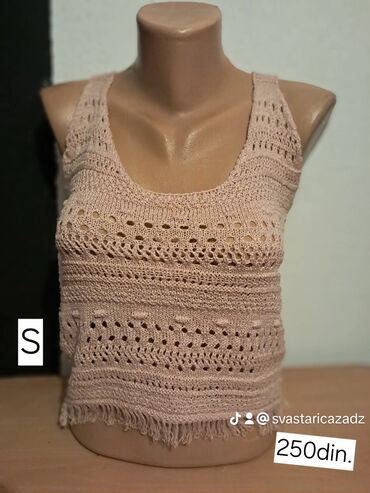 Majice kratkih rukava: Zara, S (EU 36), Saten, bоја - Šareno — 11