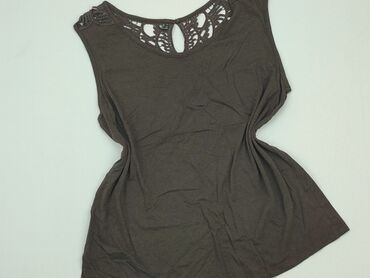 brązowa satynowe spódnice: Блуза жіноча, L, стан - Дуже гарний