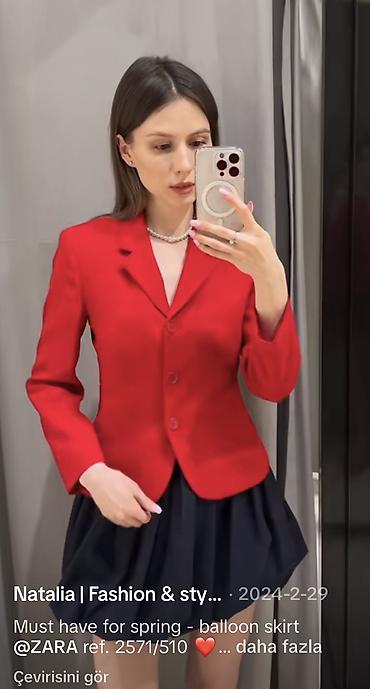 Baletkalar: Baletkalar, Zara, Ölçü: 38, rəng - Göy, Yeni — 14