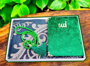 qurban bayramı şəkilləri: Hədiyyəlik namaz dəsti🛍️ 3-lü dəst daxildi 🌟Təsbeh 🌟Səcdə