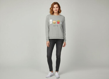 esprit t shirt basic: H&M, Women`s sweatshirt, size M