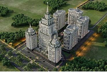 1600: 2 комнаты, 78 м², Асанбай мкр Элитка, 14 этаж, ПСО (под самоотделку) — 7