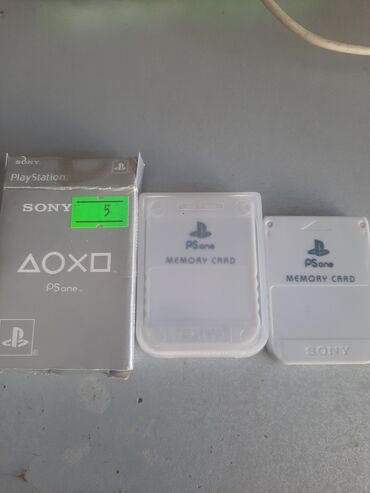 PS2 & PS1 (Sony PlayStation 2 & 1): PS1 yaddaş kartı original PlayStation 1 oyun yaddaşı üçün kart
