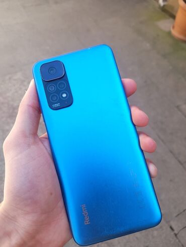 note 11 s: Xiaomi Redmi Note 11S, 128 ГБ, цвет - Синий, 
 Сенсорный, Отпечаток пальца, Две SIM карты