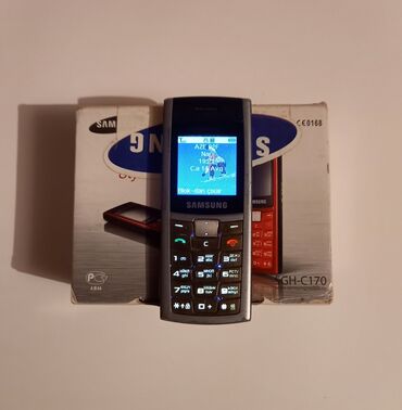Samsung C170, цвет - Серый, Кнопочный