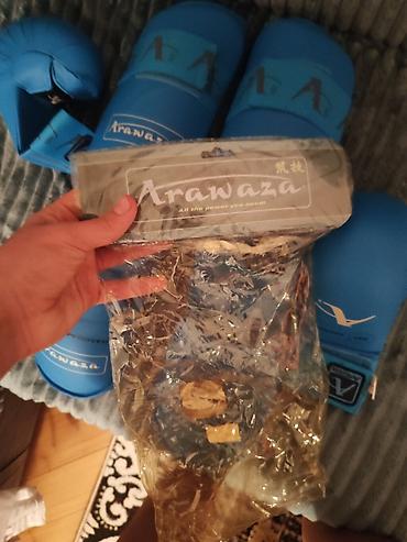 Digər idman və istirahət malları: Karate orginal arawaza fut ve elcekleri qesey endirimle,tep teze — 4